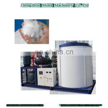 Hot sale Automatic Flake Ice Maker/snow flake ice machine with big ice making capacity