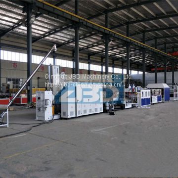 PP hollow grid sheet extrusion line