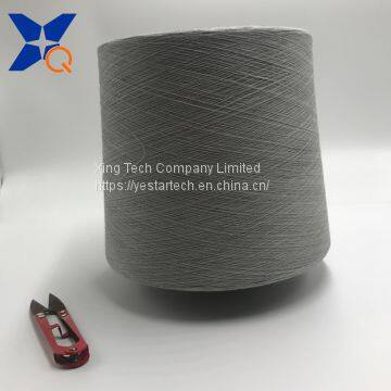 Ne32/1    30% stainless steel fiber blended with 45% polyester 25% combed cotton fiber conductive yarn/thread/fabric