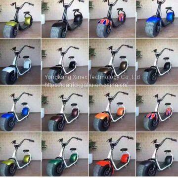 18 Inch Fat Tire Citycoco Harley Electric Scooter photo-3