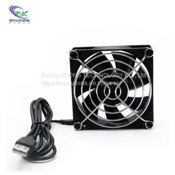 8025 DC 24V Brushless PC Case Cooling Fan
