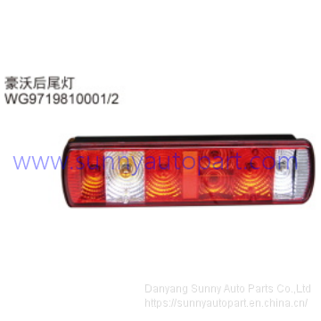 Hot Sell Sinotruk Truck Body Part Tail Lamp for HOWO 07 WG9719810011