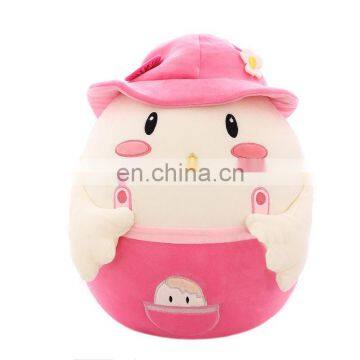 Custom Make Promotion Mascot Animal Toy Cute Chicken Plush Stuffed Toy