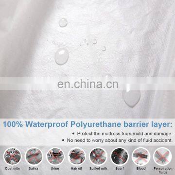 Tex-Cel OEM Bamboo Jacquard Fabric Hypoallergenic Waterproof Mattress Protector for Amazon photo-6