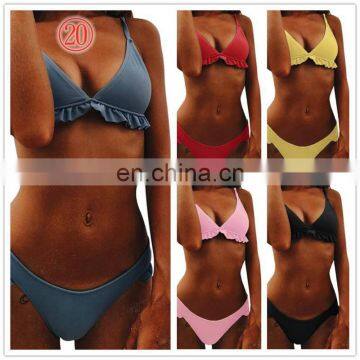 RTS Custom Sexy Bikini Women Zebra Leopard Women Show Extreme Mini Swimwear Bikini