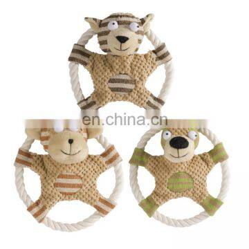 High Quality Dog plush Rope Dog Toy Chew D2722