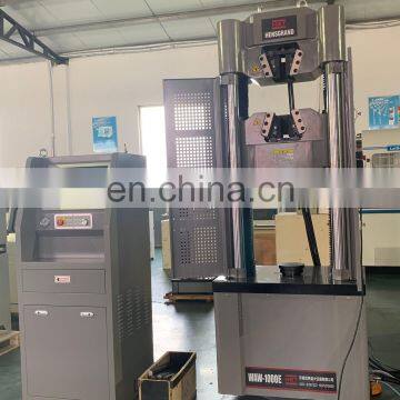 1000KN WEW Series Computer Display Electro-hydraulic Servo Static Universal Tensile Testing Machine photo-6