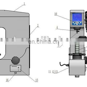 HBRV-187.5D Brinell Rockwell Vick Hardness Tester / Universal Hardness Tester Price / Durometer photo-5