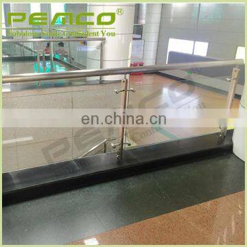 PEMCO Project Glass Railing High end stair 304 stainless steel glass handrail