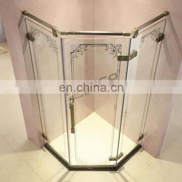 China Bathroom Designs Sliding Glass Shower Enclosures Portable Simple Shower Room photo-4