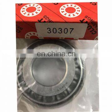 clunt brand taper roller bearing 31307 bearing