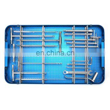 CE&ISO Marked Orthopedic Surgical Instruments New Expert Tibia Intramedullary Nail Instrument Set Surgical Instruments Set photo-3