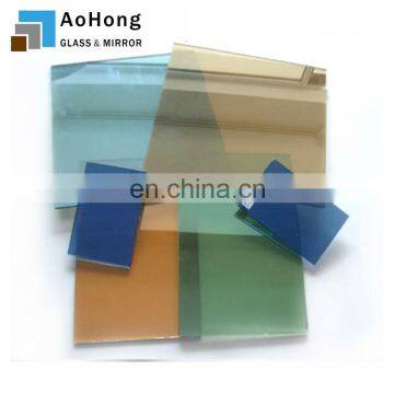 Sky Blue 8mm Ford Blue Reflective Glass Light Blue Coated Glass photo-2