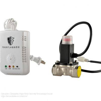 2022 China Hot-selling Home Natural $ LPG Gas Leakage Detector With Solenoid Valve photo-2