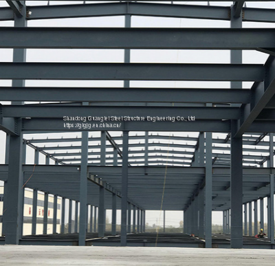 New Design Reliable Seismic Earthquake Prefabricated Light Steel Structure Muti Slope Workshop photo-3