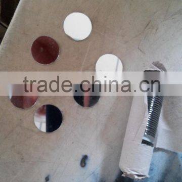 1.5mm thick 1 inch round cosmetic mirror