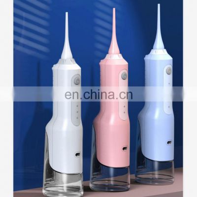 NEW ITEM 1800mAh Battery Cordless Water Flosser USB Rechargeable Oral Irrigator With ECO-Friendly ABS Material