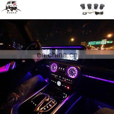 W464 interior ambient turbine fit for G-class 2018-2019year W464 turbine 4pcs same color with original