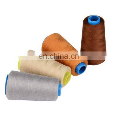 overlocking thread fusion polyester industrial sofa sewing thread for sewing sacks