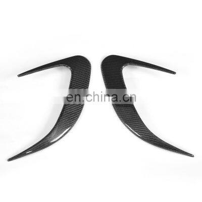 Carbon Fiber W218 Rear Bumper Vents Trim for Mercedes Benz CLS400 CLS500 CLS550 CLS63 AMG 15-17 photo-2