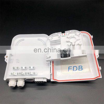 Outdoor Indoor 8 12 16 24 port Cheap Fiber Optic PLC Splitter Joint Ftth Teminal Termination Nap Distribution box