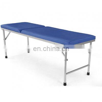 Stainless Steel Type Medical Examination Adjustable Bed for Hospital and Clinic Use photo-4