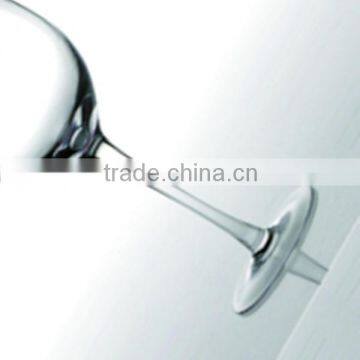 Handmade Mouth Blown High Quality Transparent Red Wine Glass photo-2