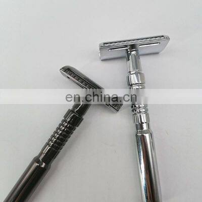 Popular Style Zinc Alloy Material Men Stainless Steel Double Edge Safety Razor photo-3