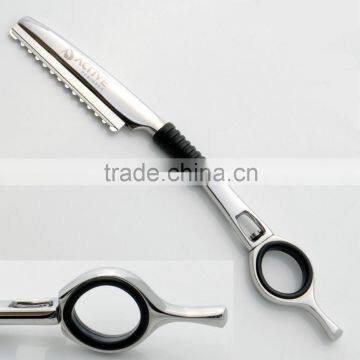 Hair Styling Thinning Razor Comb Movable Ring 7"