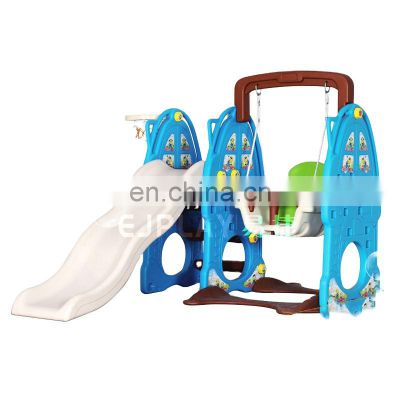 Baby plastic toy indoor swing and slide