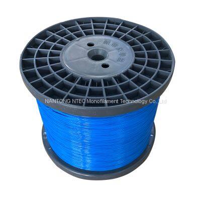 0.70mm Monofilament Yarn Blue Color Polyester Monofilament Yarn for Paper Making Cloth With Factory Price photo-4