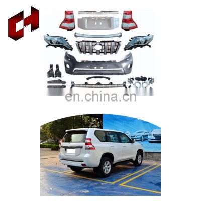 CH Newest Auto Parts Engine Hood Roof Spoiler Wheel Eyebrow Headlamps Body Kit For Toyota Prado 2010-13 To 2014