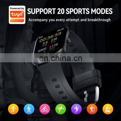 2022 New Products Support Amazon Alexa Tuya Smart App Wearable Devices Smart Watch photo-5