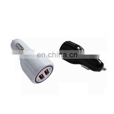 Modified Charger Dual Usb Car Charger Qc3.0 Fast Charge Car Charger 3.1A One With Two QC 3.0