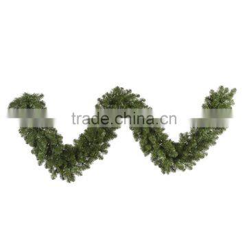 wholesale promotion plastic PVC Artificial party decoration christmas garland hanging decoration                        
                                                                                Supplier's Choice