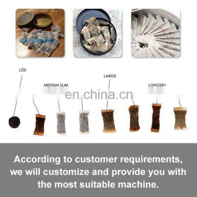 Dession High-accuracy Snuff / Snus Powder Filter Paper Packing Machine photo-3