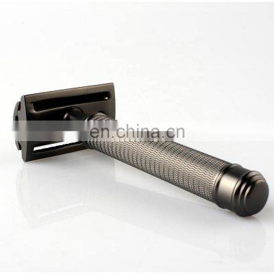 Adjustable Metal Brass Handle Chrome Safety Razor Shaving Machine For Man photo-2