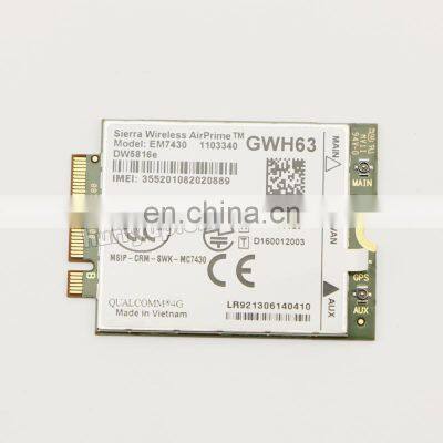 300Mbps/50Mbps 4G LTE Cat.6 Module DW5816e Sierra EM7430, APAC Region Support GPS/GLONASS/Beidou/Galileo EM7430 Module DW5816e photo-5