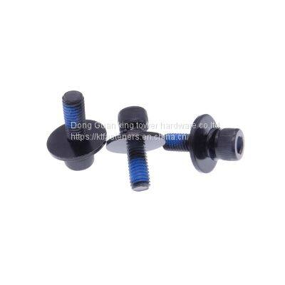 Factory Direct Sales Black Hex Socket Head Nylon Patch 3 Parts Sems Screw photo-5