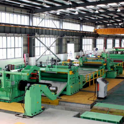 Steel Service Center Hot Cold Rolled Pickled Coated Coil Slitter Line