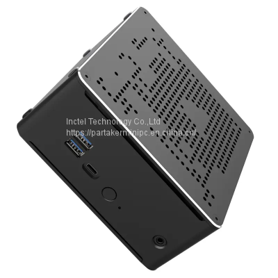 Partaker Gaming Mini PC i9 10885H 9980H i7 i7 8850H i5 Mini PC 2 Lans Win11 2*DDR4 2*NVME Gaming Desktop Computer 4K DP HD photo-3