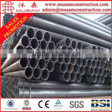 Factory supply schedule 40 black carbon steel pipe price