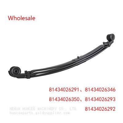 81434026291、81434026346、81434026350、81434026293、81434026292 For MAN Front Leaf Spring Wholesale photo-2