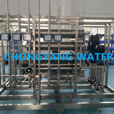 PACKAGED REVERSE OSMOSIS + ELECTRODEIONIZATION FOR PURIFIED WATER