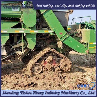 Harvester Modification With Anti Sinking Triangular Tracks Suitable for Rainy Season and Low-lying Terrain photo-5