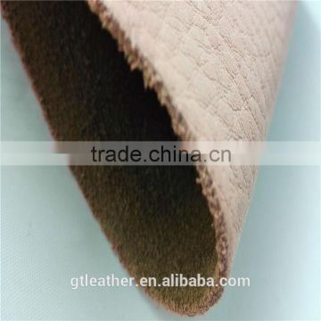 Pabble genuine full-grain upper cow leather manufacture