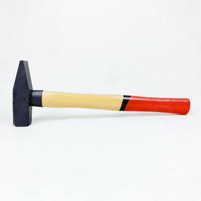 500G Size Machinist Hammer With Double Color Wooden Handle