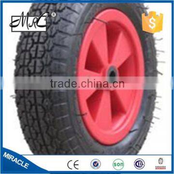 COMPETITIVE PRICES!!! 14 Inch Diameter Pneumatic Garden Wheelbarrow Wheel Small Rubber Wheel 3.50-8 photo-3
