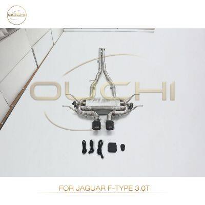 Exhaust System Catback for Jaguar F-type/XE/ XE S V6 Electronic valve TIG manual welding High-performance automotive exhaust parts