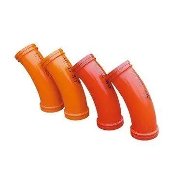 Codo de bomba de hormigón MN13-4 de alta resistencia para SANY y Schwing | Tubería de codo resistente al desgaste para maquinaria de hormigón